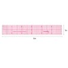 KEARING Clear Sewing Graph Fashion Design Ruler, Sandwich Line, 2