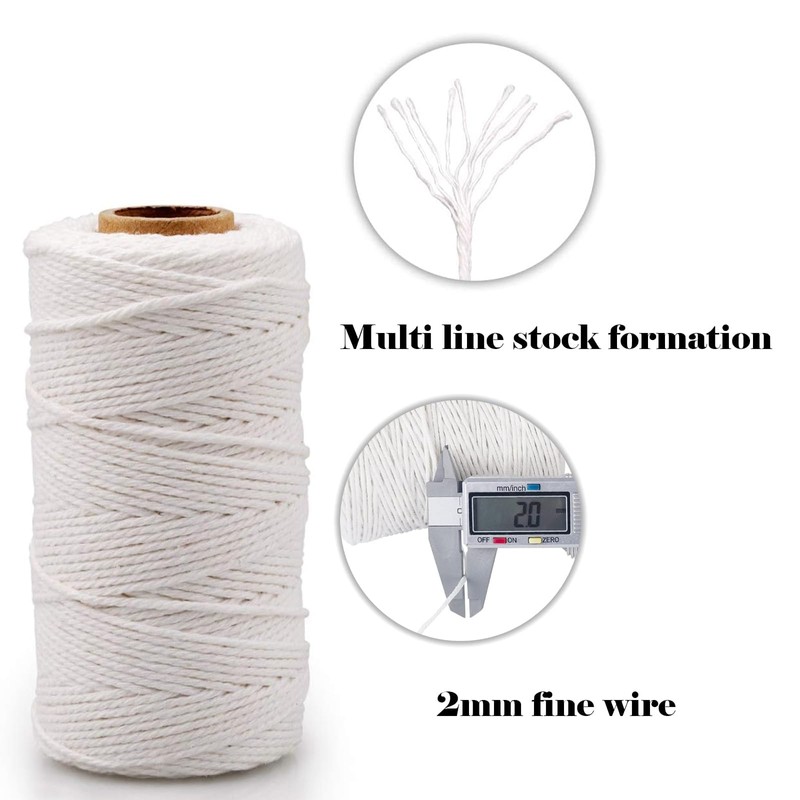 White String, 2 Rolls String, Flexible and Hard String for