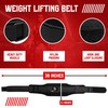 Big Muscle Weight Lifting Belt for Gym Fitness Training-Neoprene Padded