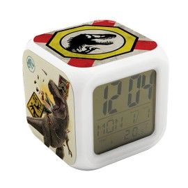 Jurassic World Dominion Cube Alarm Clock in Gift Box 8 x 8 x 8 cm
