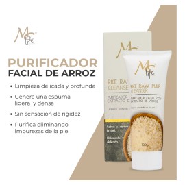 Kit Facial Arroz Serum Crema Jabón Aclara Life Todo Tipo Piel