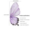 XIZHI 20 Sheets Waterproof Butterfly Flower Bouquet Wrapping Paper Flower