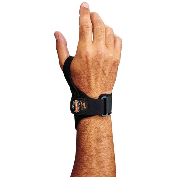 Ergodyne ProFlex 4020 Left Wrist Support, Black, X-Small/Small