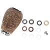 Fishing Reel Handle Knob, Wooden Spinning Reels Rotary Power Handle