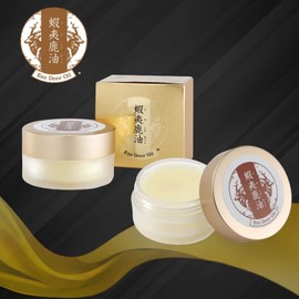 Edo Cream, Ezo Deer Oil Cream, 1.1 oz (30 g), Made in Japan, Deer Oil Cream, Natural Ingredients, Moisturizing, Body Care, Lavender Scent, Deer Oil
