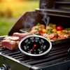 Oval Lid Thermometer Temperature Gauge Replacement for Nexgrill, Grill Master