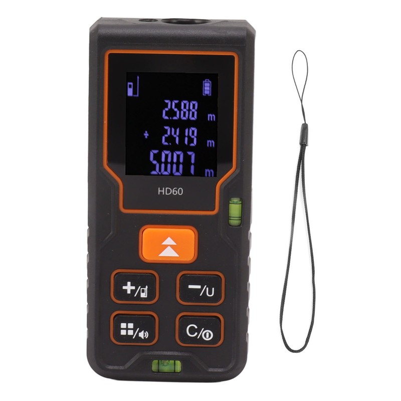 Laser Distance Meter High Accuracy Portable Handheld Rangefinder for Engineering