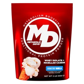 Biotest Metabolic Drive Protein - Low-Carb Flavor-Bomb, 20 Servings - Whey Isolate + Micellar Casein - Signature Vanilla