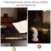 Incense Stick Holder Bamboo Raft Incense Holder Burner Portable Creative