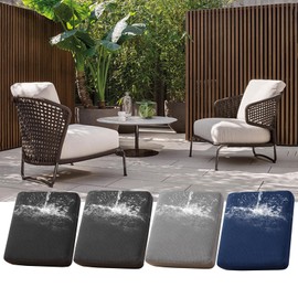 Outdoor Waterproof Couch Cushion Covers, Stretch Individual Patio Chair Cushion Outdoor Seat Cushion Pad Replacement Sofa Cushion Protector Sofa Slipcover(Dark Gray,3Pcs)