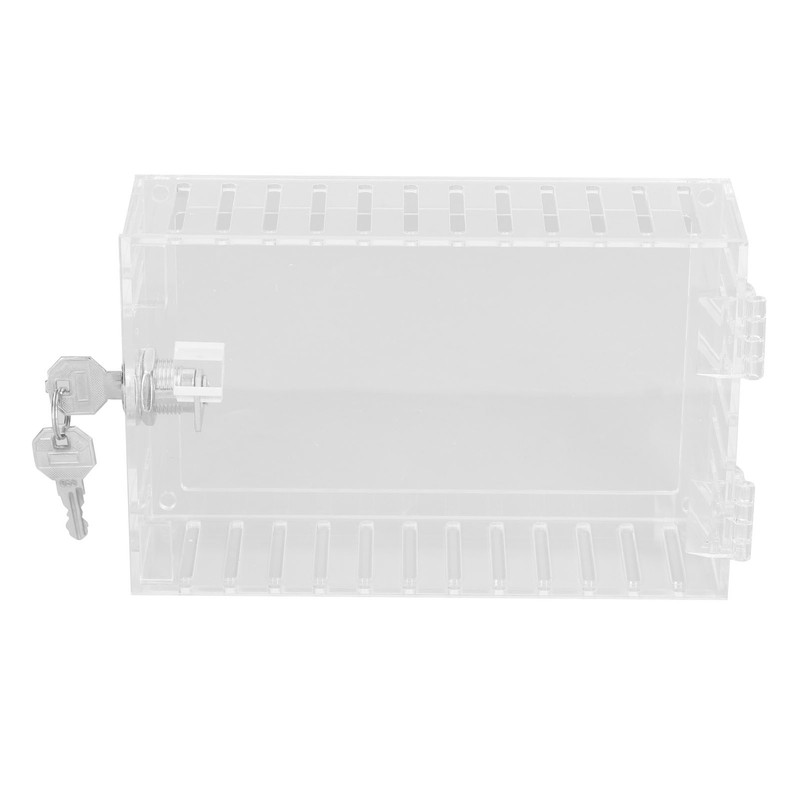 Thermostat Lock Box with 2 Keys Universal Clear Acrylic Plastic