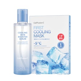 Cell Fusion C Cooling Skin Booster Serum 150ml + Cooling Mask 5 Sheets
