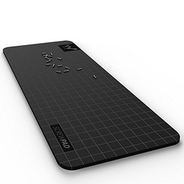 Magnetic Mat, Screw Holder Magnetic Pad 6.5 X 2.6in Black Memory Positioning Maintenance Mat for Electronics Phone Repairing