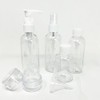 Leak-Proof Refillable Travel Bottles Set | Reusable Clear Plastic Containers