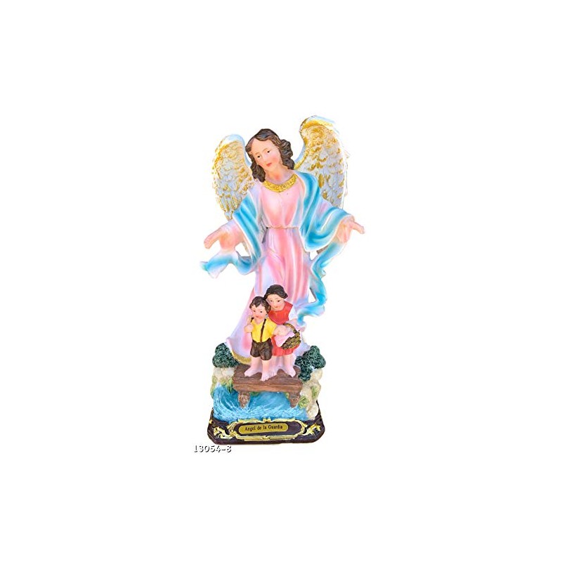 Guardian Angel with Children on Bridge/Angel de La Guarda New