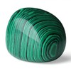 GUJOXILA 1.6"-2" Malachite Crystal Large Healing Crystals Gemstones Tumbled Polished