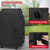 Unicook 2 Burner Grill Cover 32 Inch, Outdoor Small BBQ