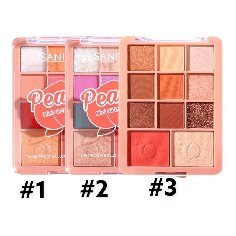 Saniye Paleta De Sombras 11 Tonos Con Rubor Saniye Original