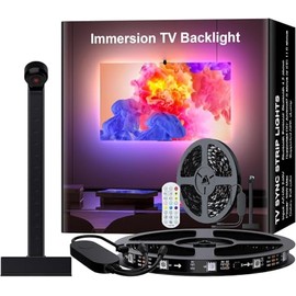 Lumtang 7M LED Backlight, TV Backlight, Colour Picking Device for 85-105 Inch TV, Bluetooth App Control