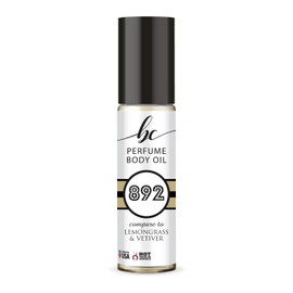 BIOCURA BC Perfume 892 Inspired by Lemongrass & Vetiver For Women & Men Fragrance Body Oil Roll-On 0.3 Fl Oz/10ml