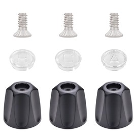 2 Pack Shower Knob Handle Adapter, Shower Knob Replacement Kit, Universal Faucet Handle Compatible with Delta, Delex, and Peerless (3)