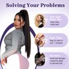 Drawstring Ponytail Extension, Long Straight Pony Tails Hair Extensions Natural