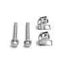 2 Pack Exhaust Manifold Flange Bolts U Nuts Hardware Kit