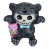 Furry Bones Basheera Voodoo Skeleton With Pink Panther Doll Figurine