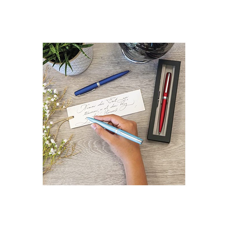 Online Eleganza Ballpen I Satin Turquoise I Replaceable Large Refill