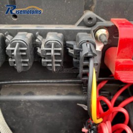risemotom8 8PCS Pulse Power Plug Connector Pigtail Adapter For Polaris Ranger 1000 XP Crew