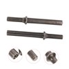 Gatuida 2pcs Pneumatic Rivet Hammers Solid and Half Hollow Resistant