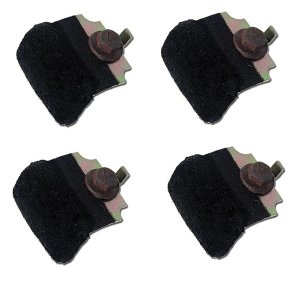 C3 C4 Corvette Side Window Anti-Rattle Cushion 4 Pad Kit