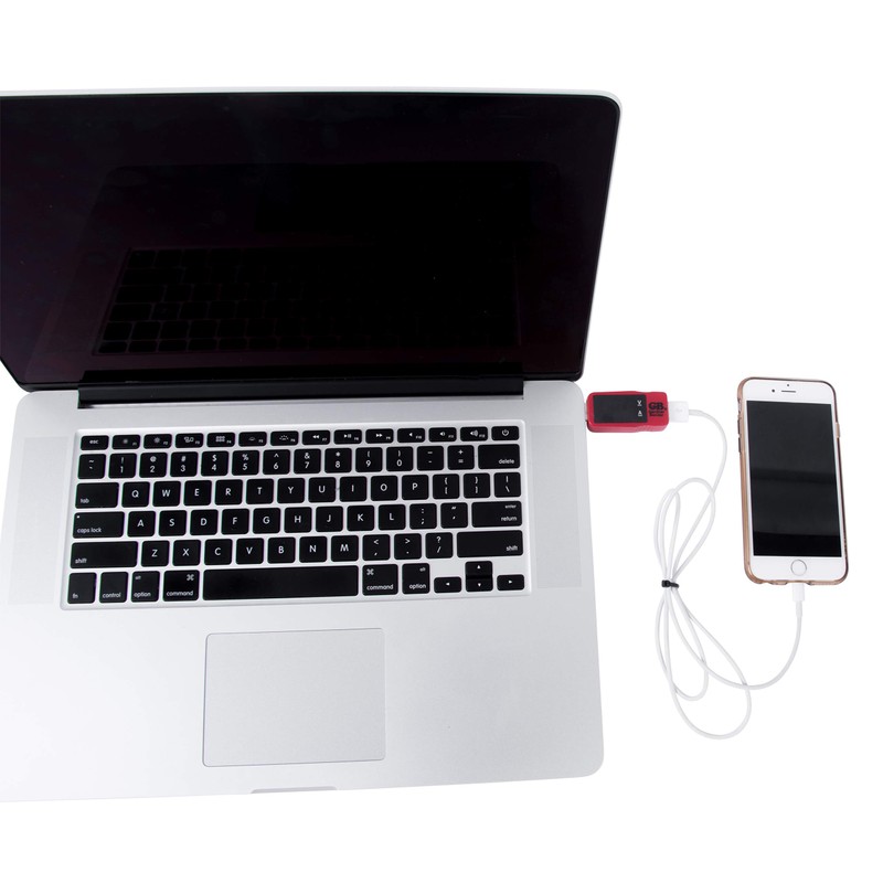 Gardner Bender GUSB-3450 Multimeter, Voltage, Current, Polarity USB Tester, Red