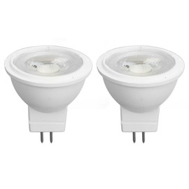 2Pcs MR11 Light Bulb High Brightness 3W 110V Faster Heat Dissipation GU4 Spotlight Bulbs for Landscape Lighting Bedroom Kitchen