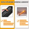 PSEQT 10" LED Trailer Tail Light Bar Brake Stop Turn