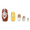 Cute Dog Matryoshka Dolls, Exquisite Craft, Unique Polished Smooth Corners,