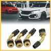 REPAIROCK Motorcycle ATV Brass Bent Angled Tubeless Tyre Tire Valve