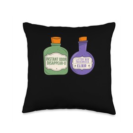 Instant Odor Disappear Cat Litter Cat Lover Owner Pet Sitter Throw Pillow