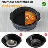SUNVIVIPRO Programmable Slow Cooker, Multi-Cooker with 2 in 1 Silicone