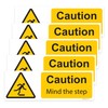 RDLCAR Mind The Steps Sign, Safety Caution - Hazard Warning