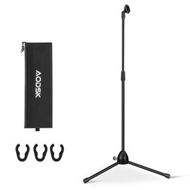 AODSK Adjustable Microphone Stand,Heavy Tripod Base,22-68",Universal Holder