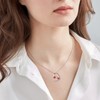 TANGPOET Flamingo Necklace Gifts for Women 925 Sterling Silver I
