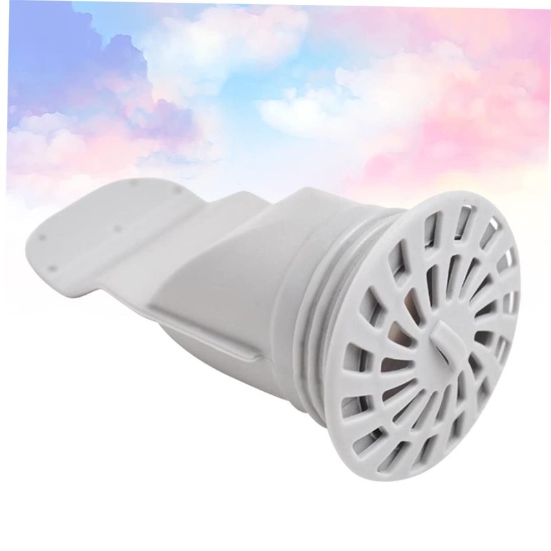 WOONEKY Durable Floor Drain for Cleaning Small Light Grey Sewer