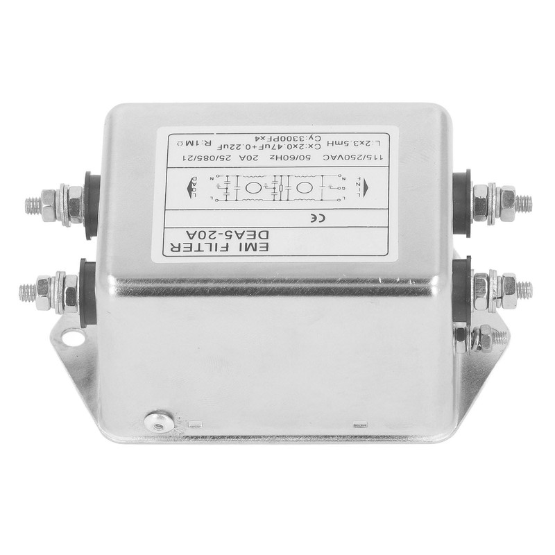 Noise Suppressor Power EMI Filter Single Phase Line Conditioner AC115V