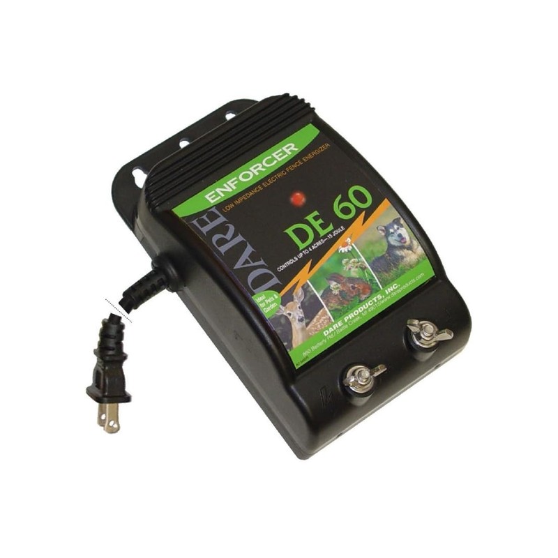 Dare Products Enforcer 110 Volt Electric-Powered Fence Energizer 3 Acres