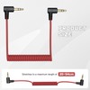 3.5mm TRS to TRS Microphone Patch Cable for DSLR Cameras