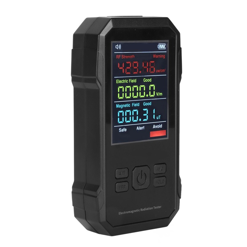 Electromagnetic Radiation Detector Professional Handheld Digital Radiation Detector with LCD