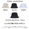 SLOW & MELLOW Bucket Hat, Unisex, Simple, Korean Style, Solid,