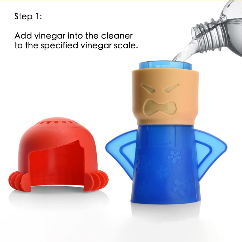 ZPCTECHGO Angry Mum Microwave Oven Cleaner for Kitchen Office, Microwave