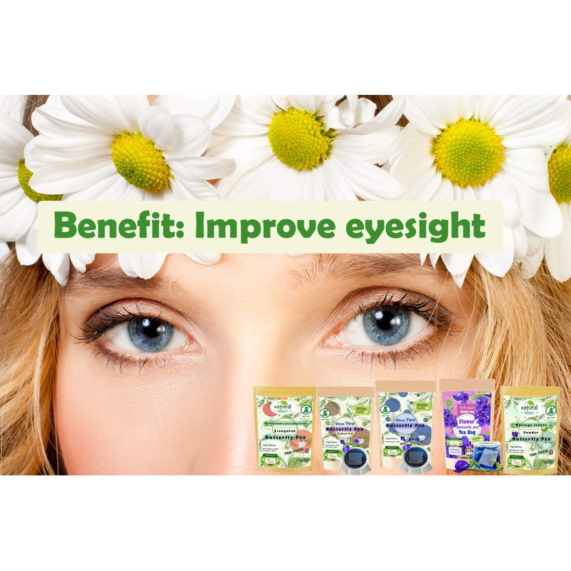 Jiaogulan Gynostemma Pentaphyllum 30 Tea Bags Original Grown in Thailand